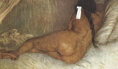 Vincent Van Gogh Nude Woman Reclining,Seen from the Back (nn04) Spain oil painting art